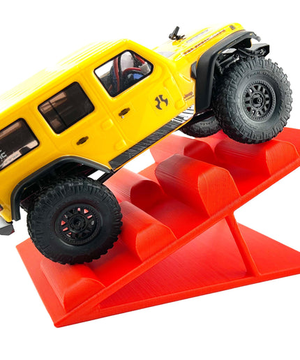 1/24th Ramp Curbed Terrain  - Monster Truck - Crawler Scale - Works as Display Stand - Includes Anti Slip Rubber Feet - Expandable