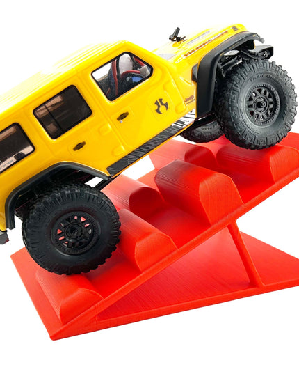 1/24th Ramp Curbed Terrain  - Monster Truck - Crawler Scale - Works as Display Stand - Includes Anti Slip Rubber Feet - Expandable