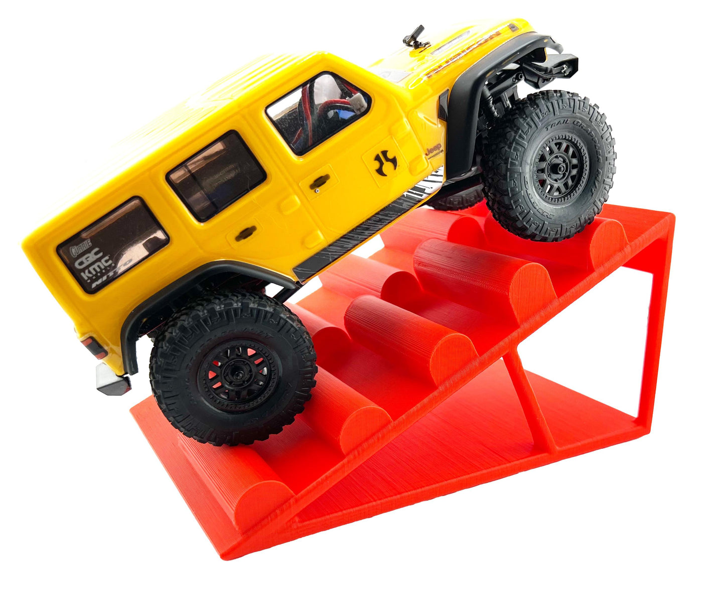 1/24th Ramp Rollin' Terrain  - Monster Truck - Crawler Scale - Works as Display Stand - Includes Anti Slip Rubber Feet - Expandable