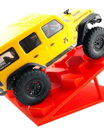 1/24th Ramp Hexed Terrain  - Monster Truck - Crawler Scale - Works as Display Stand - Includes Anti Slip Rubber Feet - Expandable