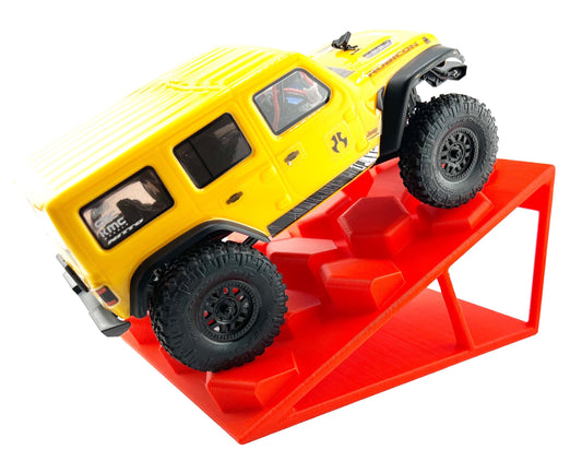 1/24th Ramp Hexed Terrain  - Monster Truck - Crawler Scale - Works as Display Stand - Includes Anti Slip Rubber Feet - Expandable