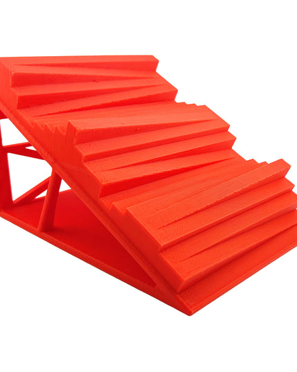 1/24th Ramp Swoosh Steps Terrain  - Monster Truck - Crawler Scale - Works as Display Stand - Includes Anti Slip Rubber Feet - Expandable