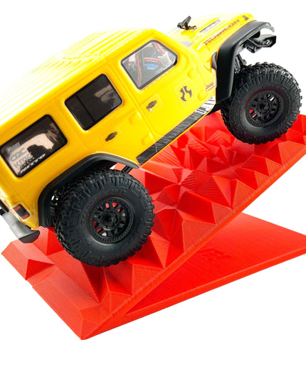 1/24th Ramp Peaked Terrain  - Monster Truck - Crawler Scale - Works as Display Stand - Includes Anti Slip Rubber Feet - Expandable