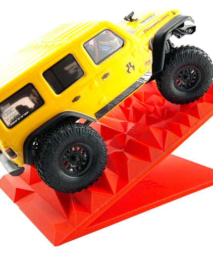 1/24th Ramp Peaked Terrain  - Monster Truck - Crawler Scale - Works as Display Stand - Includes Anti Slip Rubber Feet - Expandable
