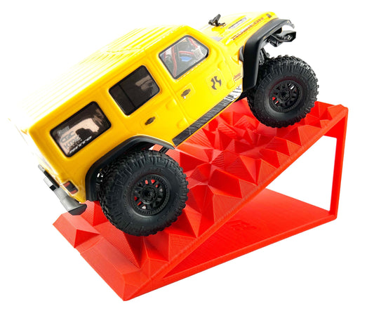 1/24th Ramp Peaked Terrain  - Monster Truck - Crawler Scale - Works as Display Stand - Includes Anti Slip Rubber Feet - Expandable