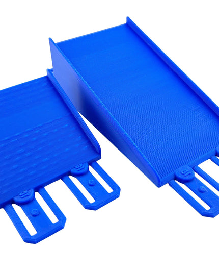 Jeff Did It! - Hot Wheels Monster Truck - 2 Lane Small & Medium MT Jump Set In Line - 3D Printed - Designed and Made in the USA