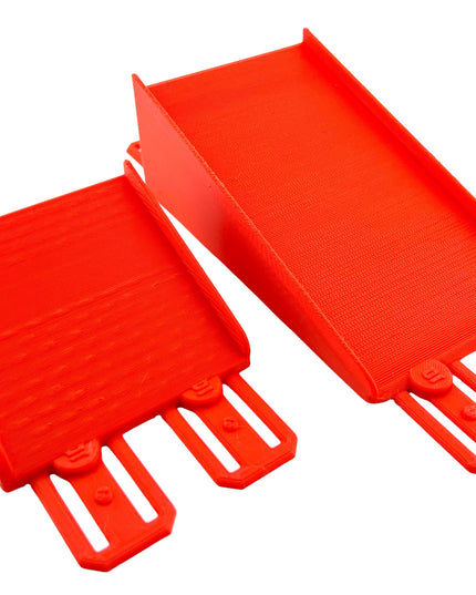 Jeff Did It! - Hot Wheels Monster Truck - 2 Lane Small & Medium MT Jump Set In Line - 3D Printed - Designed and Made in the USA