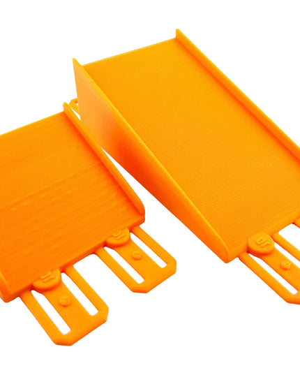 Jeff Did It! - Hot Wheels Monster Truck - 2 Lane Small & Medium MT Jump Set In Line - 3D Printed - Designed and Made in the USA