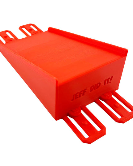 Jeff Did It! - Hot Wheels Monster Truck - 2 Lane Small & Medium MT Jump Set In Line - 3D Printed - Designed and Made in the USA