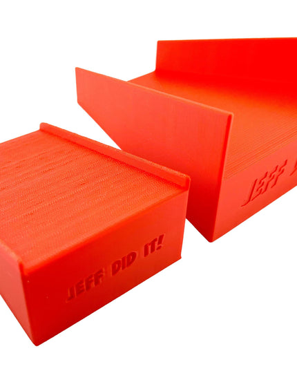 Jeff Did It! - Hot Wheels Monster Truck - 2 Lane Medium MT Jump w/ Landing Ramp Free Style - 3D Printed - Made in the USA