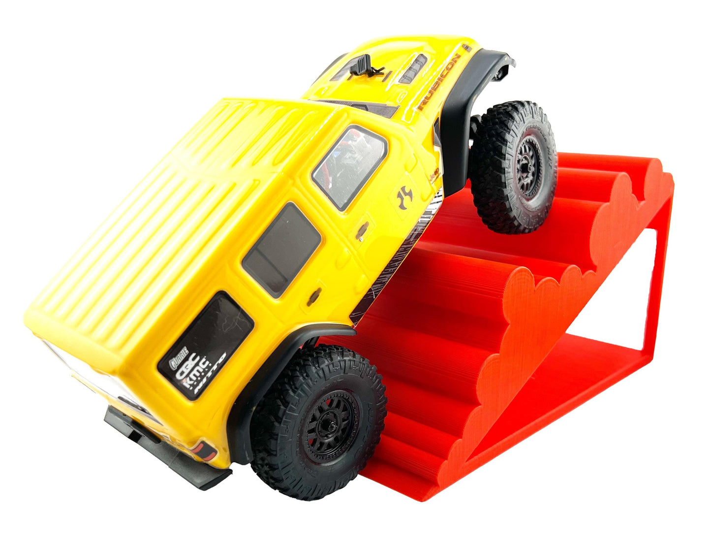 1/24th  Ramp Loggin' Terrain  - Monster Truck - Crawler Scale - Works as Display Stand - Includes Anti Slip Rubber Feet - Expandable