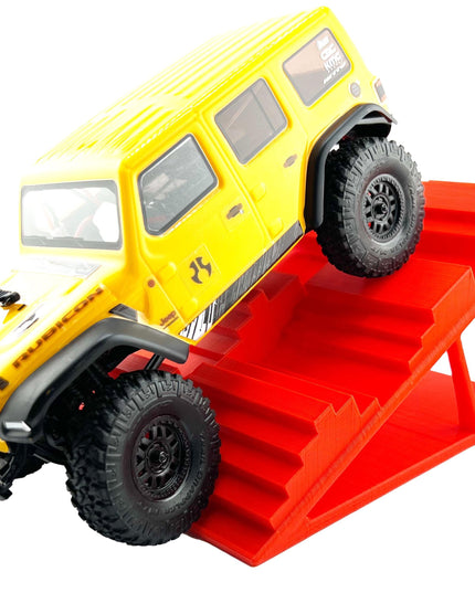 1/24th Ramp 8 Bit Terrain  - Monster Truck - Crawler Scale - Works as Display Stand - Includes Anti Slip Rubber Feet - Expandable
