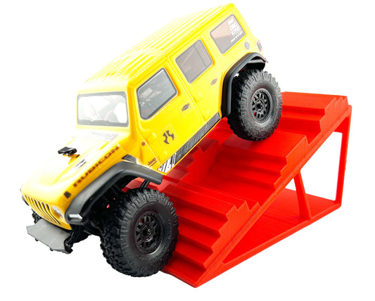 1/24th Ramp 8 Bit Terrain  - Monster Truck - Crawler Scale - Works as Display Stand - Includes Anti Slip Rubber Feet - Expandable