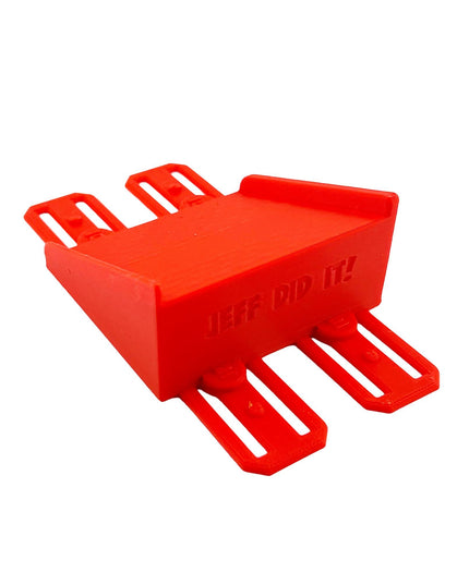 Jeff Did It! - Hot Wheels Monster Truck - 2 Lane Small Jump In Line - 3D Printed - Designed and Made in the USA
