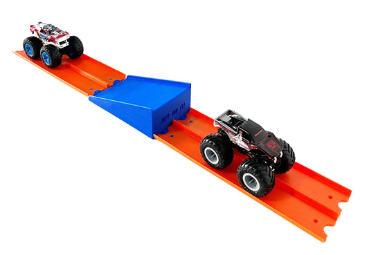 Jeff Did It! - Hot Wheels Monster Truck - 2 Lane Medium MT Jump In Line- 3D Printed - Designed and Made in the USA