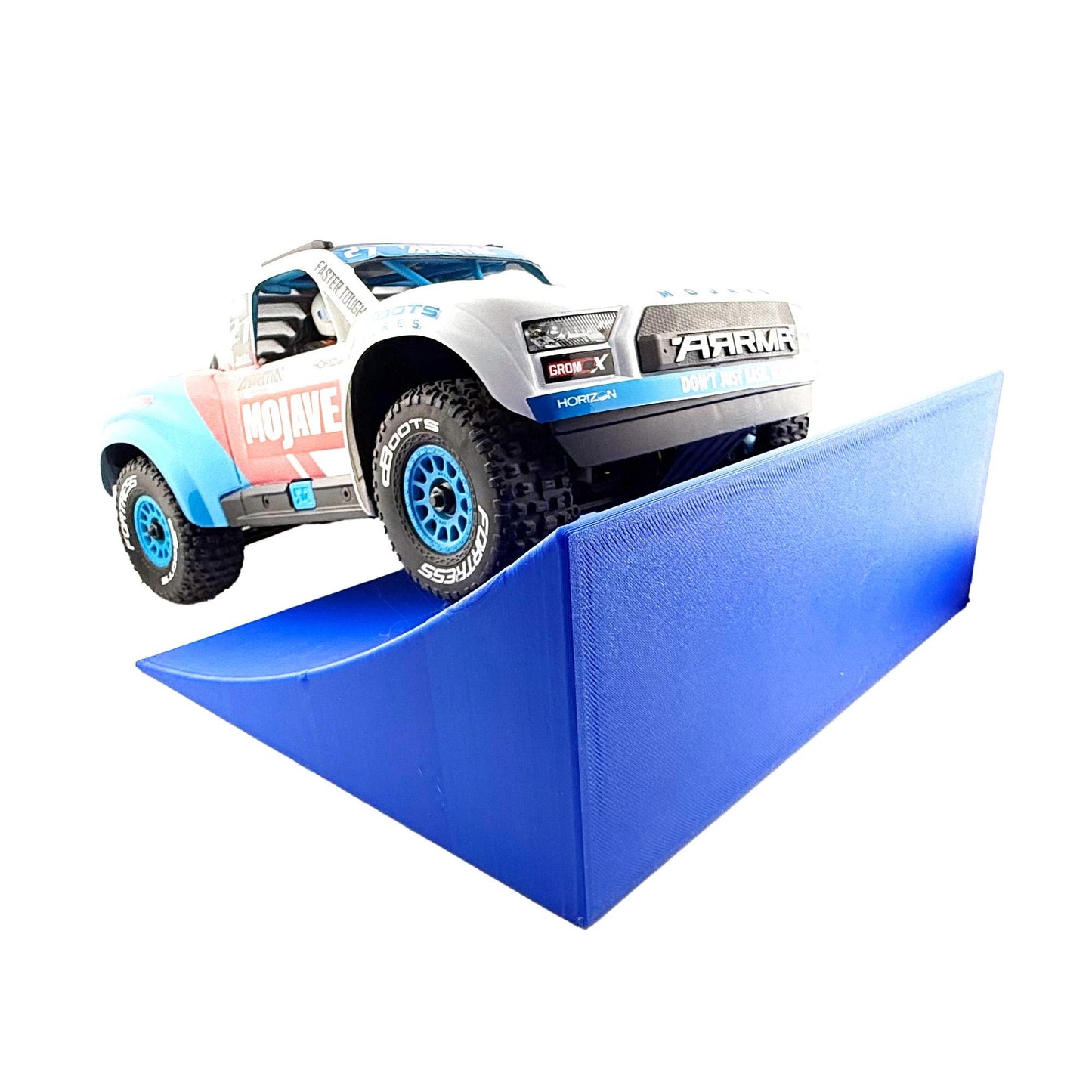 Jeff Did It! - 1/16-1/18th RC Car Truck Kick It! Ramp - 250mm Wide 230mm Deep 98mm High - Includes 8 Anti Slip Rubber Feet - Catch Big Air!