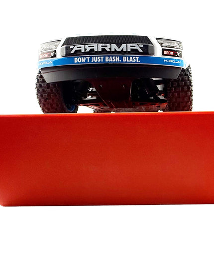 Jeff Did It! - 1/16-1/18th Car Truck Old School Ramp - 250mm Wide 250mm Deep 98mm High - Includes 10 Anti Slip Rubber Feet - Catch Big Air!