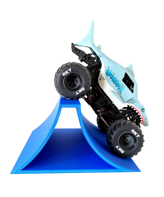 1/16th - 1/18th Monster Truck Ramp Set 1 Includes 5 Stunt/Jump Ramps - 260MM - Includes Anti Slip Rubber Feet - Great Gift!