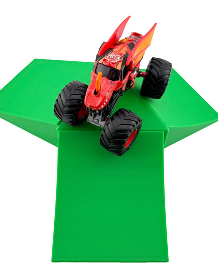 Jeff Did It! - 1:64th Scale Old School Jump Set - Includes 3 Ramps and 1 Pod - Compatible w/ Hot Wheels, Match Box, etc - Made in The USA