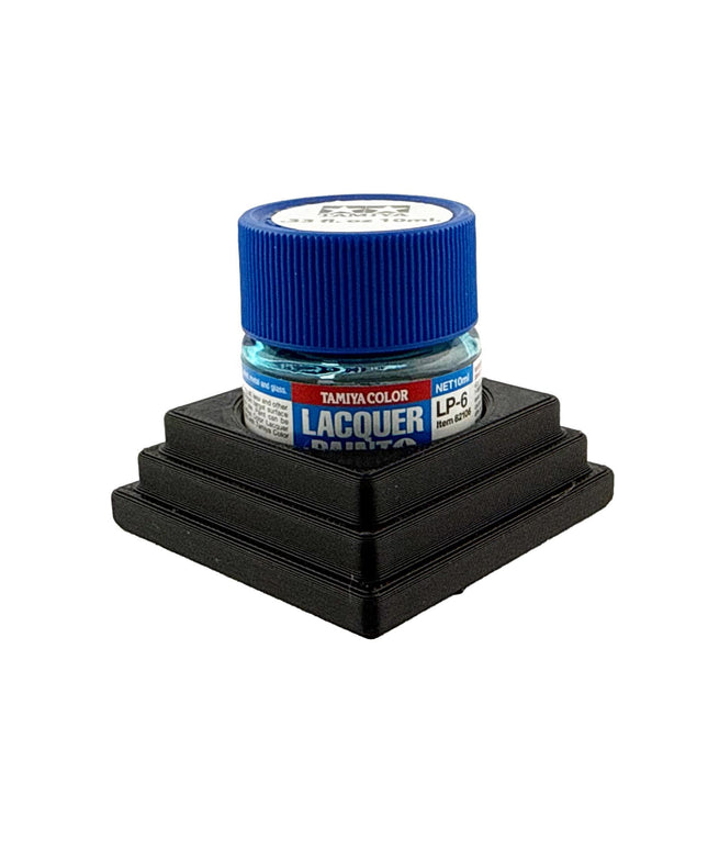 Jeff Did It 10ml Paint Bottle Holder - Holds 1 Bottle Compatible with Tamiya 10ml w Anti-Slip Rubber Feet - 3D Printed - Made in the USA