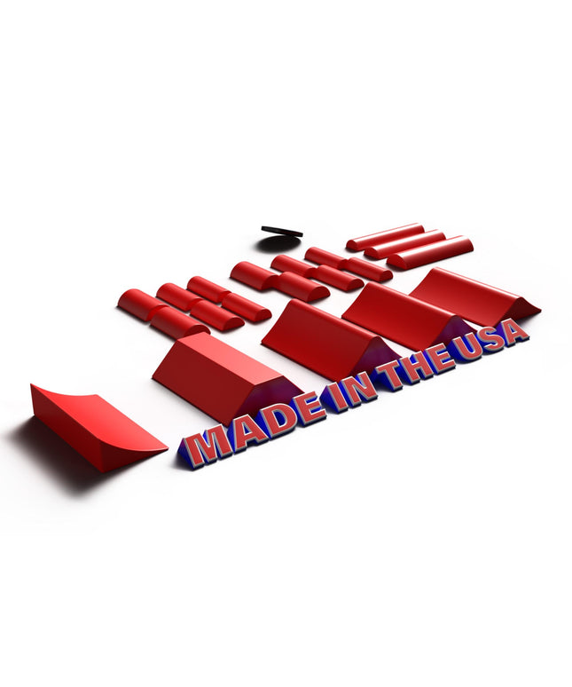 Jeff Did It - Micro RC Buggy / Truck Jumps, Ramps & Whoops Set - Perfect for Team Losi Micro Series, RC28’s and Micro RC’s - Made in the USA