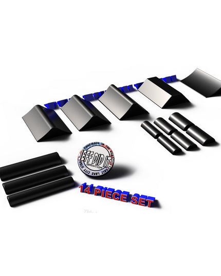 Jeff Did It - Micro RC Buggy / Truck Jumps, Ramps & Whoops Set - Perfect for Team Losi Micro Series, RC28’s and Micro RC’s - Made in the USA