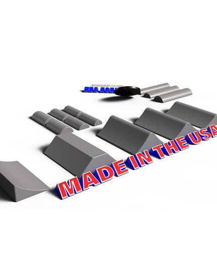 Jeff Did It - Micro RC Buggy / Truck Jumps, Ramps & Whoops Set - Perfect for Team Losi Micro Series, RC28’s and Micro RC’s - Made in the USA