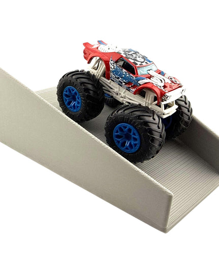 Jeff Did It! - 1/64 Scale 2 Lane 2 Lane Landing Ramp - Free Style - 3D Printed - Designed and Manufactured in America