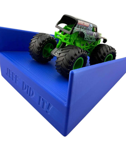 Jeff Did It! - 1/64 Scale 2 Lane 2 Lane Landing Ramp - Free Style - 3D Printed - Designed and Manufactured in America