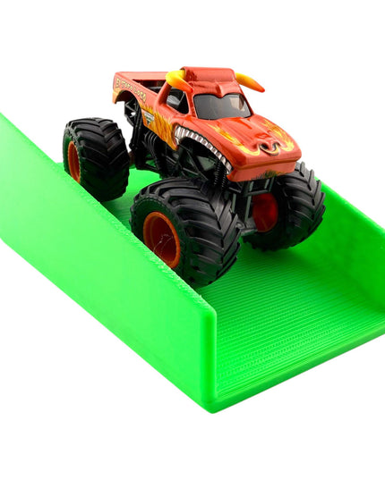 Jeff Did It! - 1/64 Scale 2 Lane 2 Lane Landing Ramp - Free Style - 3D Printed - Designed and Manufactured in America