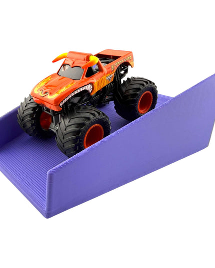 Jeff Did It! - 1/64 Scale 2 Lane 2 Lane Landing Ramp - Free Style - 3D Printed - Designed and Manufactured in America