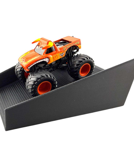 Jeff Did It! - 1/64 Scale 2 Lane 2 Lane Landing Ramp - Free Style - 3D Printed - Designed and Manufactured in America