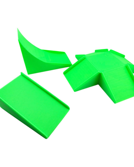 Jeff Did It! - 1/64 Scale 2 Lane Monster Truck / Car 3 Ramp Set #1  - 3D Printed - Designed and Manufactured in America