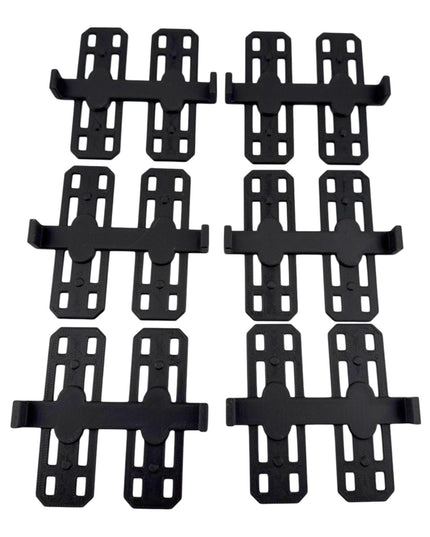 Jeff Did It! - Hot Wheels 2 Lane Track Connectors 6 Pack - Track Upgrade - 3D Printed - Designed and Made in the USA - Free Shipping