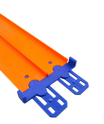 Jeff Did It! - Hot Wheels 2 Lane Track Connectors 6 Pack - Track Upgrade - 3D Printed - Designed and Made in the USA - Free Shipping