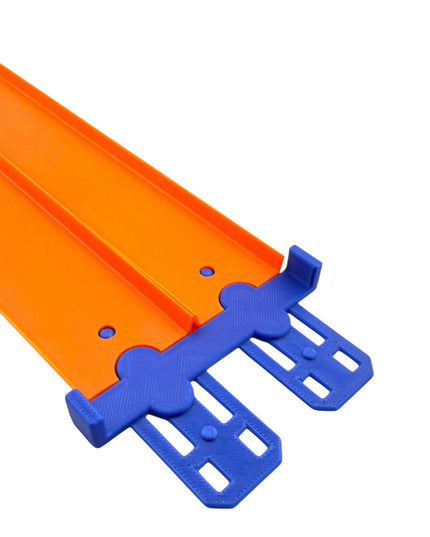 Jeff Did It! - Hot Wheels 2 Lane Track Connectors 6 Pack - Track Upgrade - 3D Printed - Designed and Made in the USA - Free Shipping