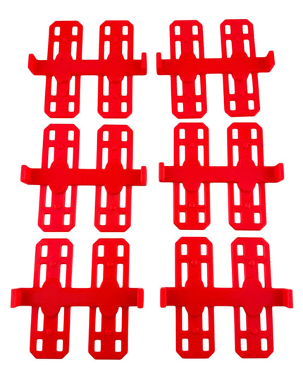 Jeff Did It! - Hot Wheels 2 Lane Track Connectors 6 Pack - Track Upgrade - 3D Printed - Designed and Made in the USA - Free Shipping