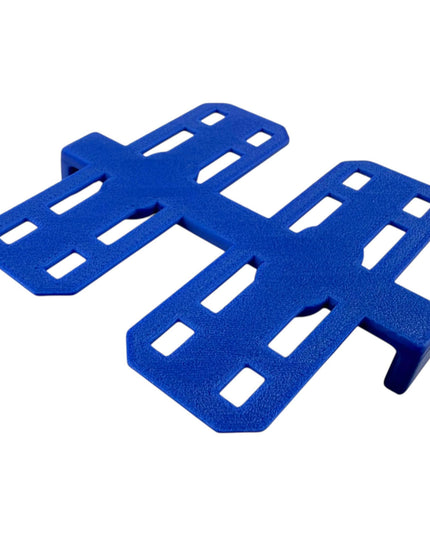 Jeff Did It! - Hot Wheels 2 Lane Track Connectors 6 Pack - Track Upgrade - 3D Printed - Designed and Made in the USA - Free Shipping