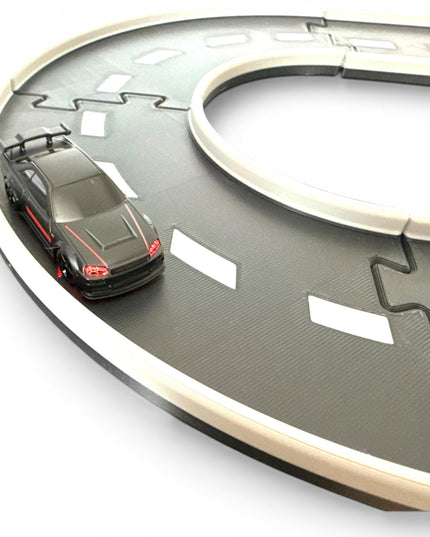 Jeff Did It - nano RC 2 Lane Track Set #1 - 3 Color - HPI nano and other nano RC's & Hot Wheels, Match Box and 1/64 Scale Cars Trucks