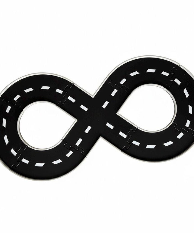 Jeff Did It - nano RC Figure 8 2 Lane Track Set - 3 Color - HPI nano and other nano RC's & Hot Wheels, Match Box and 1/64 Scale Cars Trucks