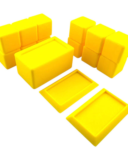 Jeff Did It! - 1/64 Scale Monster Truck / Car Bash Block Free Style Set w/ 12 Bash Blocks - Designed and Made in the USA