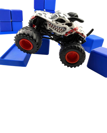 Jeff Did It! - 1/64 Scale Monster Truck / Car Bash Block Free Style Set w/ 12 Bash Blocks - Designed and Made in the USA
