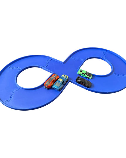 Jeff Did It - nano RC Figure 8 Race Track Set - Compatible with Hot Wheels , HPI nano and 1/64 Scale Cars and Trucks - Made in the USA