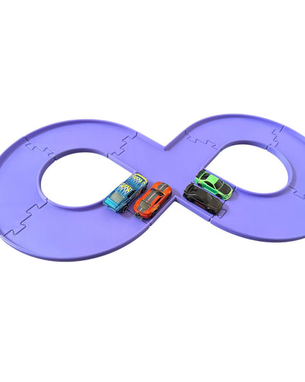 Jeff Did It - nano RC Figure 8 Race Track Set - Compatible with Hot Wheels , HPI nano and 1/64 Scale Cars and Trucks - Made in the USA