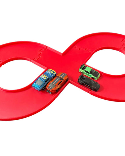 Jeff Did It - nano RC Figure 8 Race Track Set - Compatible with Hot Wheels , HPI nano and 1/64 Scale Cars and Trucks - Made in the USA