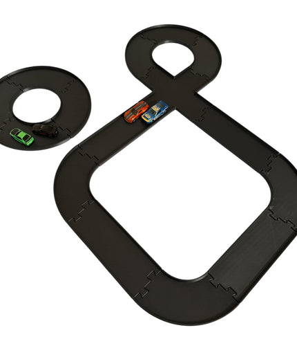 Jeff Did It - nano RC 2 Lane Track Set #1 - Compatible with HPI nano, nano RC's & and 1/64 Scale Cars Trucks - Made in America