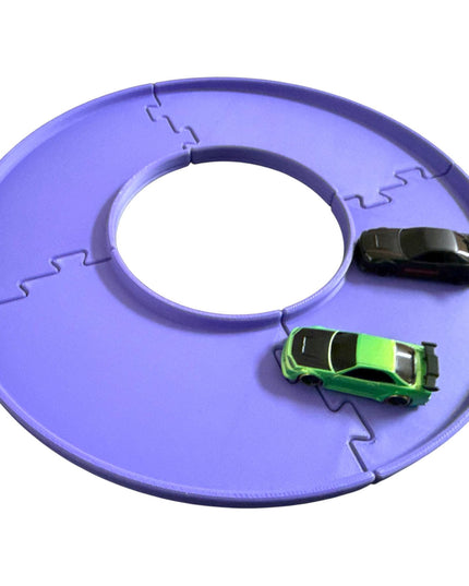 Jeff Did It - nano RC 2 Lane Track Set #1 - Compatible with HPI nano, nano RC's & and 1/64 Scale Cars Trucks - Made in America