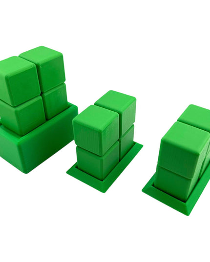 Jeff Did It! - 1/64 Scale Monster Truck / Car Bash Block Free Style Set w/ 12 Bash Blocks - Designed and Made in the USA