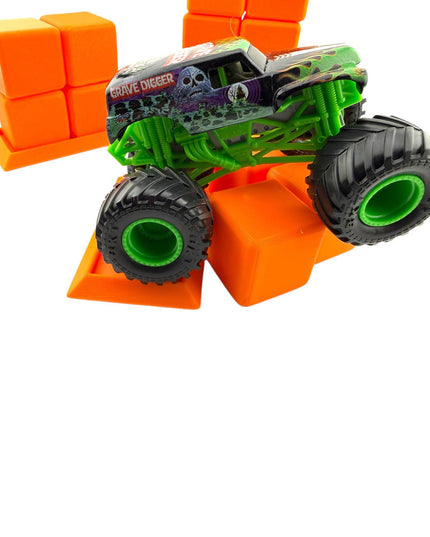 Jeff Did It! - 1/64 Scale Monster Truck / Car Bash Block Free Style Set w/ 12 Bash Blocks - Designed and Made in the USA