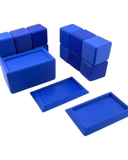 Jeff Did It! - 1/64 Scale Monster Truck / Car Bash Block Free Style Set w/ 12 Bash Blocks - Designed and Made in the USA